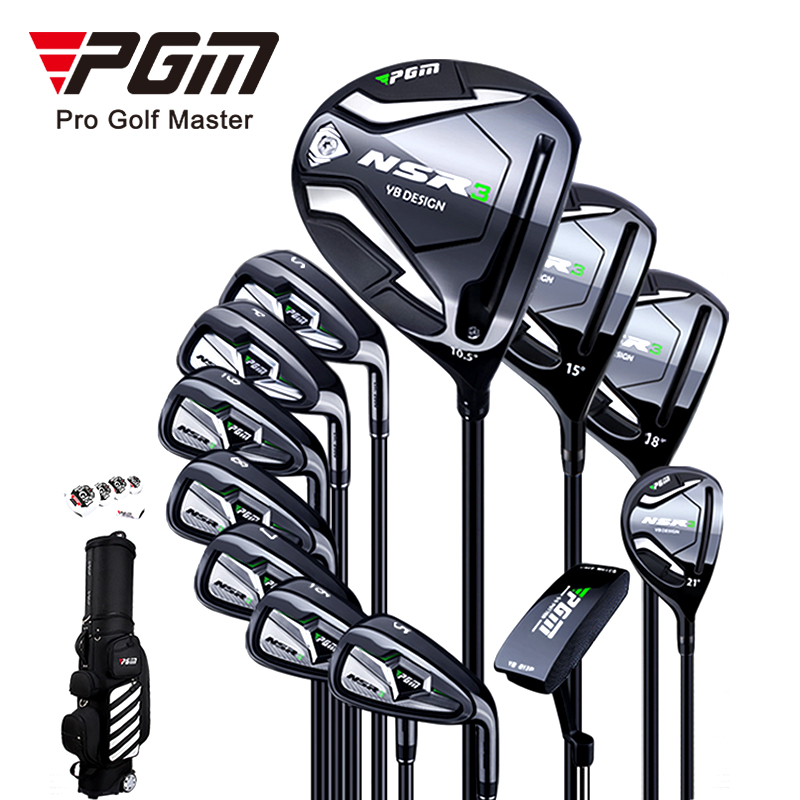 PGM Custom Golf Clubs Complete Set Manufacturers Wholesale Full Black Golf Clubs