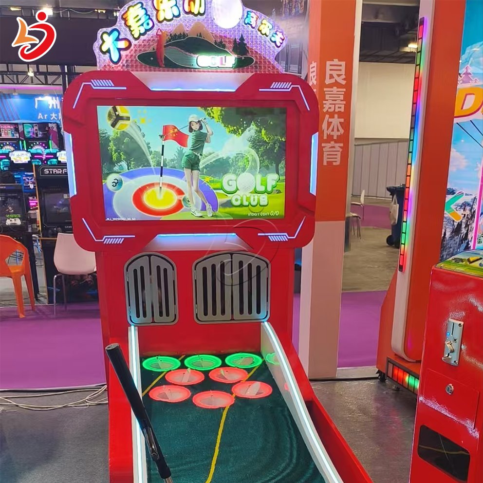Intelligent Infrared Golf Simulator Game Indoor Playground Play Equipment for Family Entertainment Centre