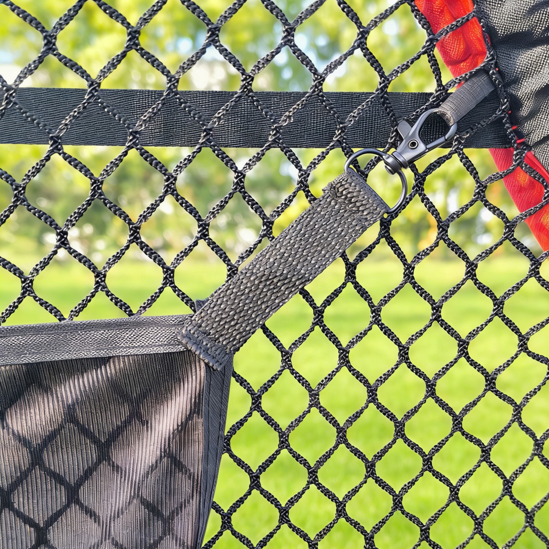 10x7FT Home Golf Hitting Aids Equipment Golf Net with Driving Chipping Swing with Training Target Ball Tee or Mat