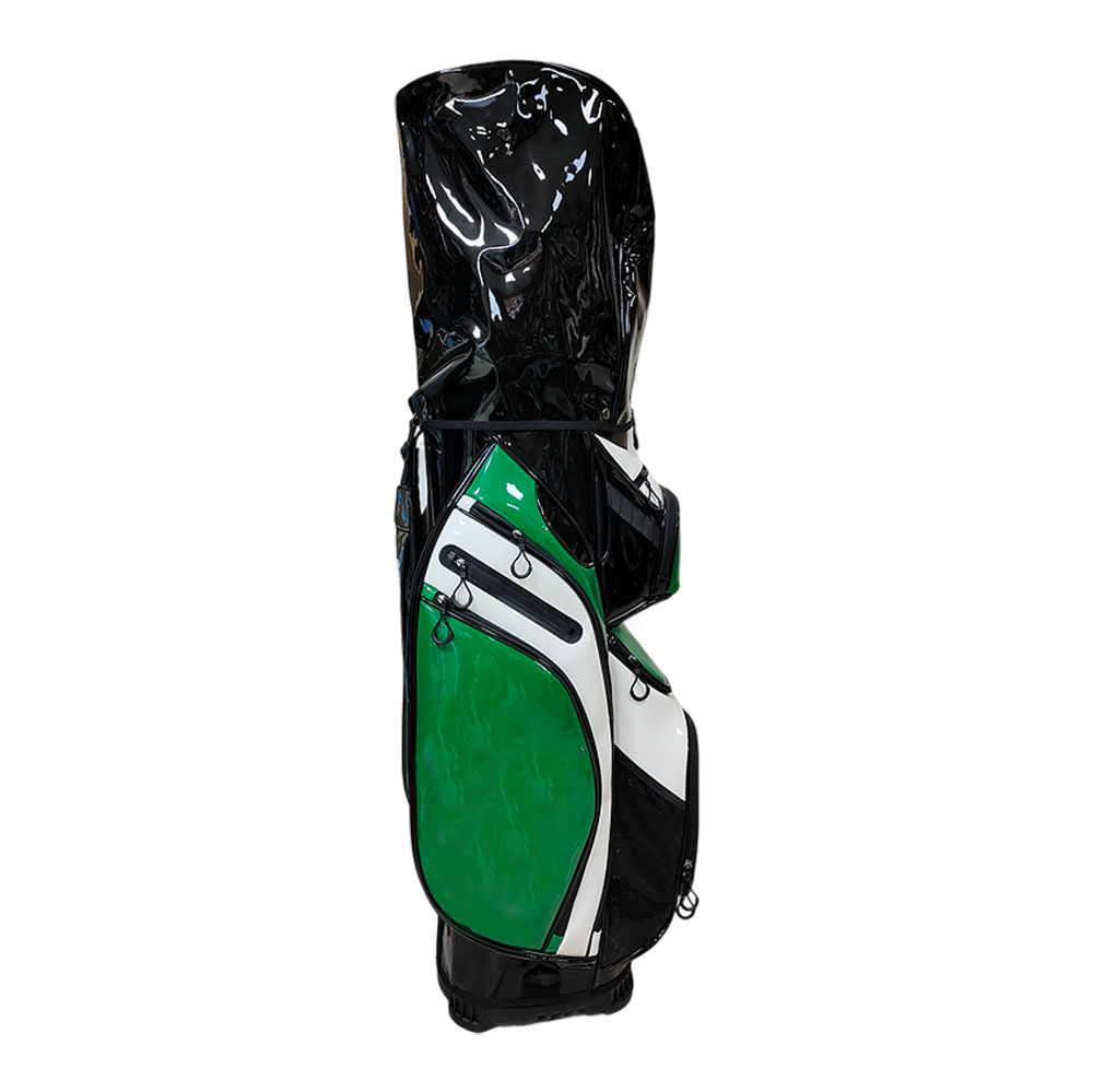 ProGrade Custom Golf Bags Waterproof PU Leather 14-Way Dividers OEM Logo Design Cart/Stand Bags Durable Polyester Construction