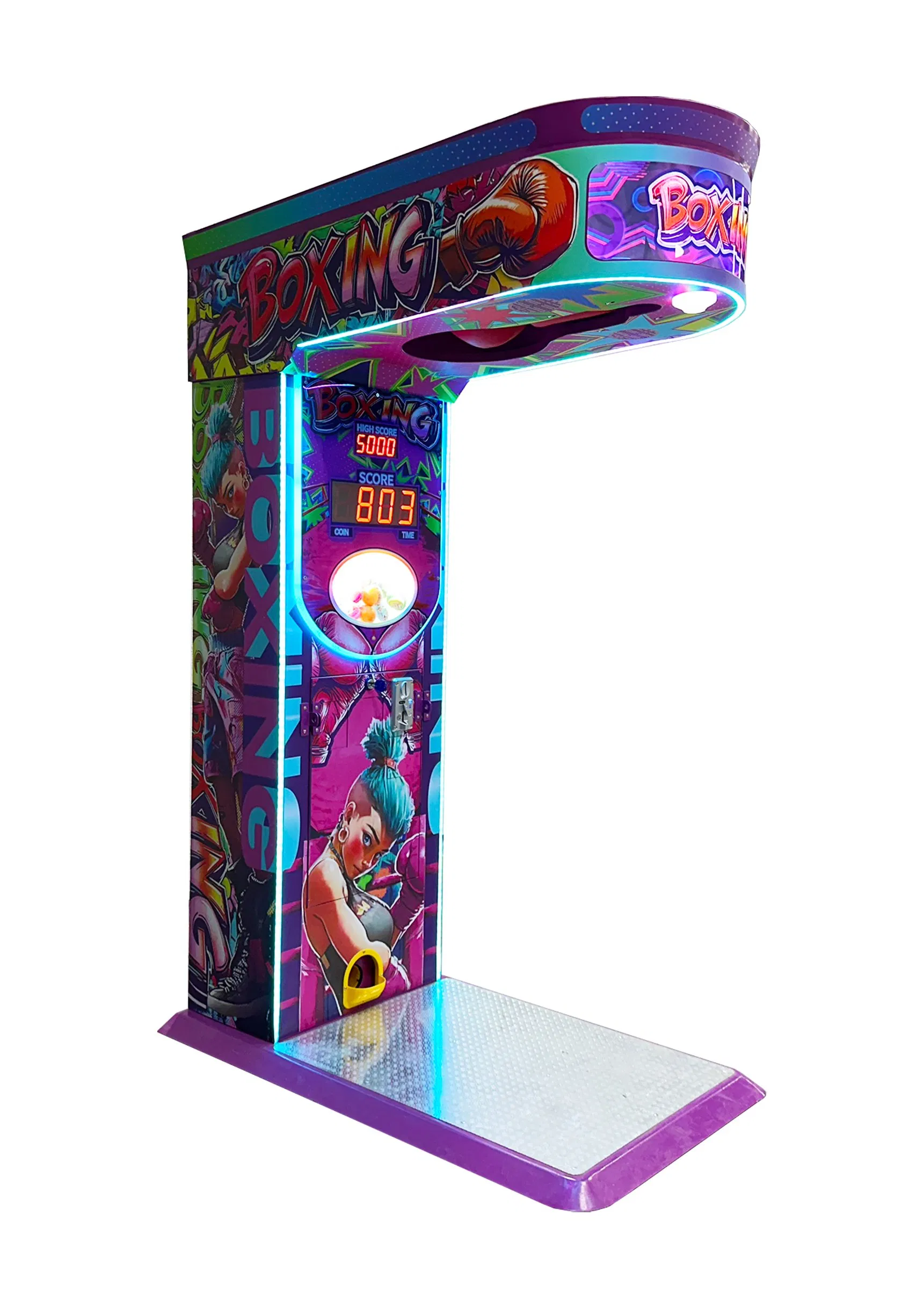 Chlidren Boxing Game Machine Amusement Sport Equipment
