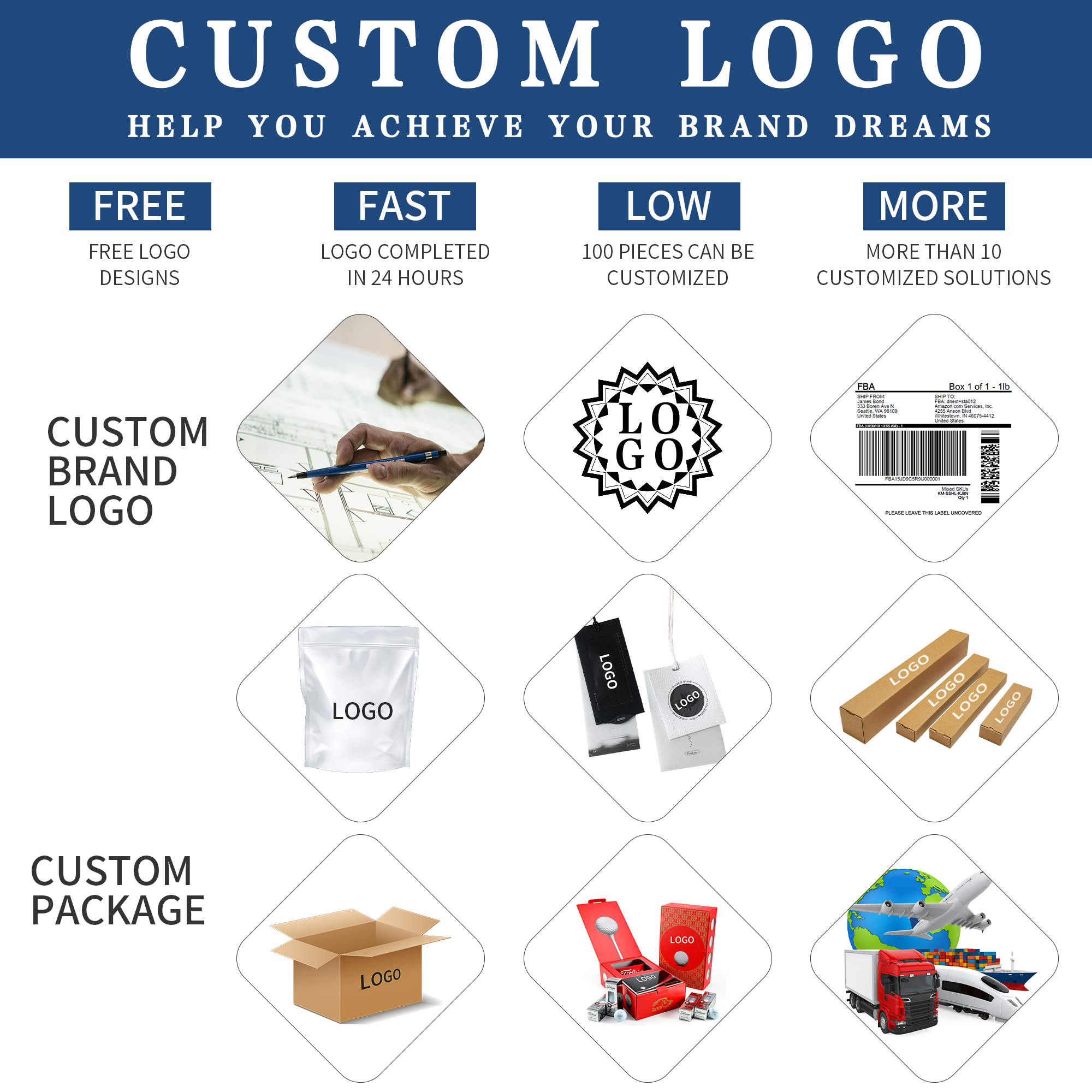 Wholesale Manufacturer Custom logo OEM Embroideries Iron Clubs Headcover Waterproof 10 Pcc/Set Green PU Leather Golf Head Covers