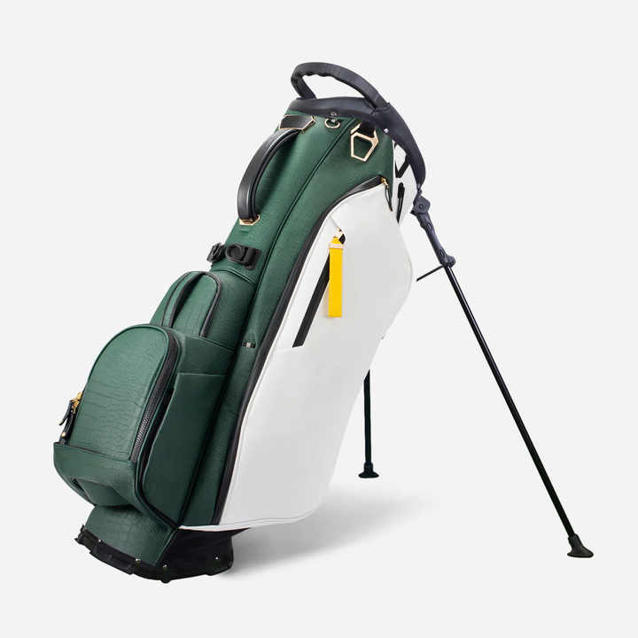 OEM Customized Golf Bag Waterproof PU Leather Golf Stand Bag