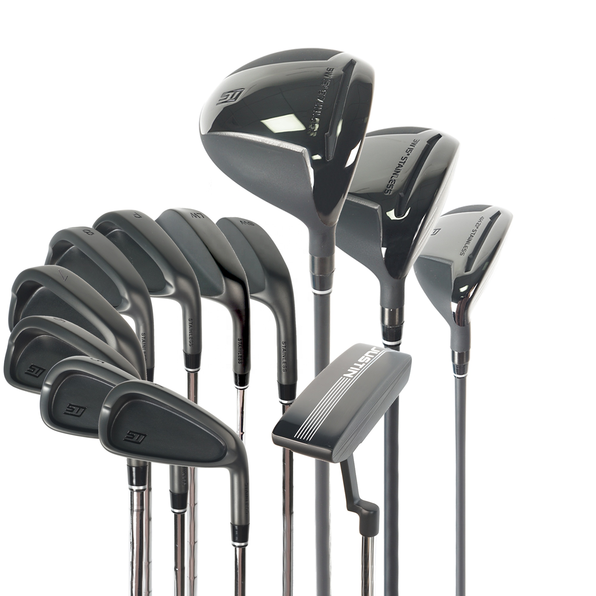 Wholesale Oem Club De Golf Complete Set Custom logo Excellent Branded Golf Clubs for Sale