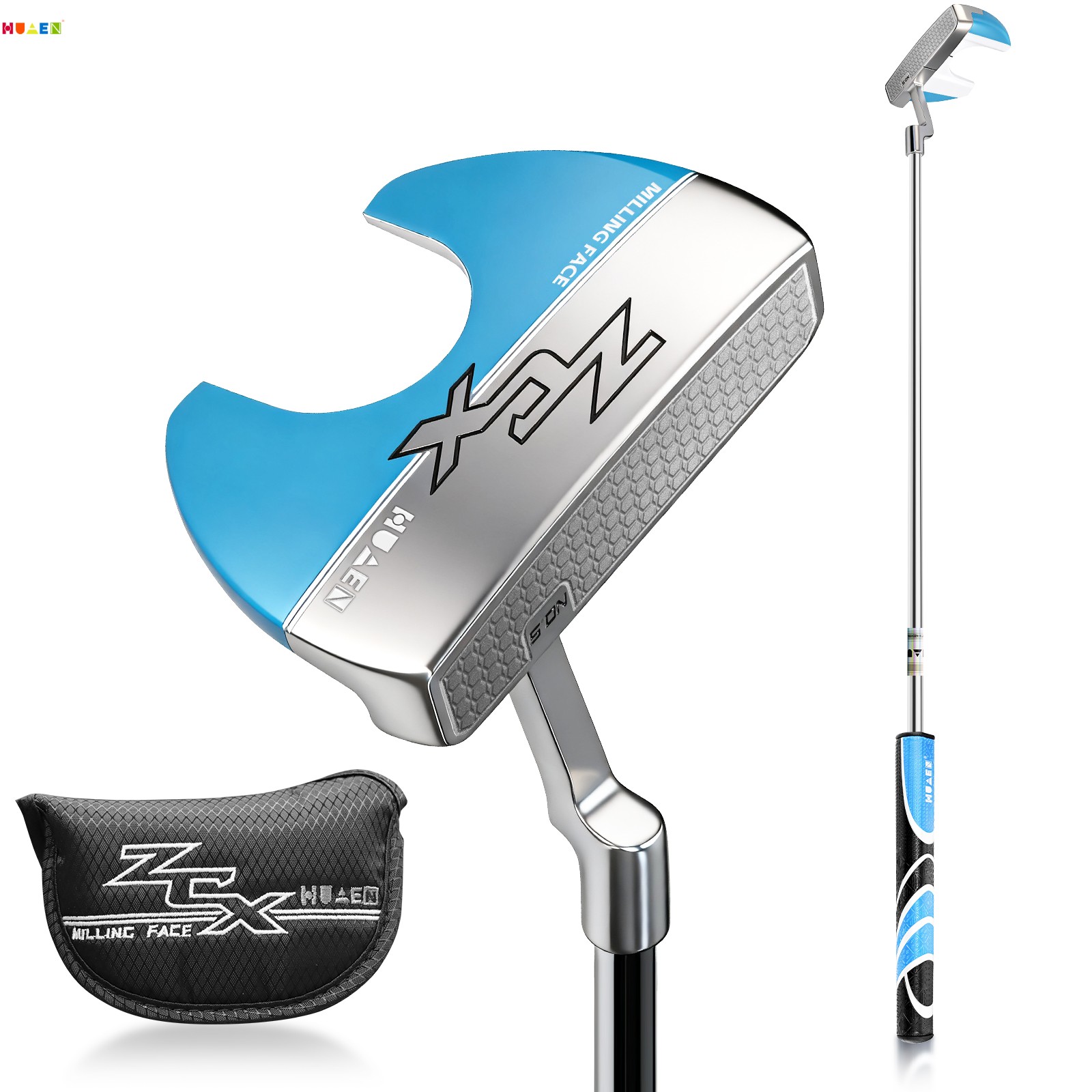 Wholesale Right Hand Stainless Steel Golf Putter Headcover New Style OEM ODM Manufacturer Factory Supplier Enhua Custom Color