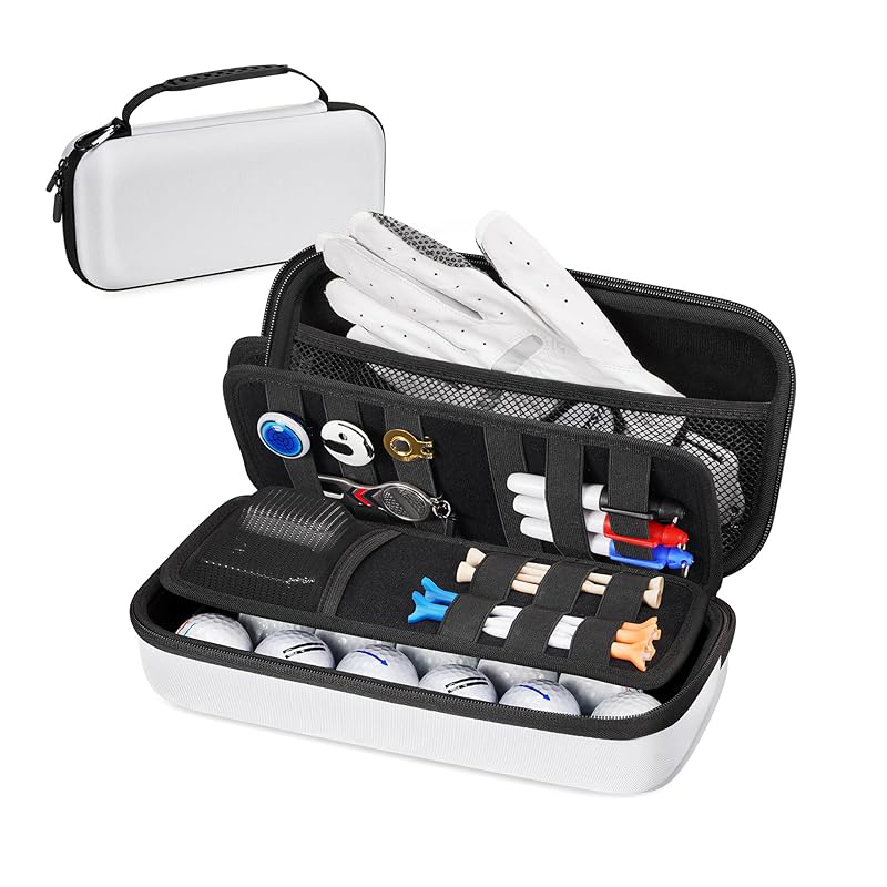 EVA Professional Manufacturer Custom Logo Easy Carrying Hard Storage Bag Golf Gloves Holder EVA Case