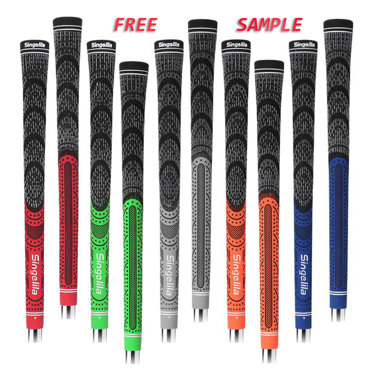 Factory Price Standard Midsize Wood Iron OEM Custom Logo Golf Rubber Cord Grip Golf Club Grips Golf Grip