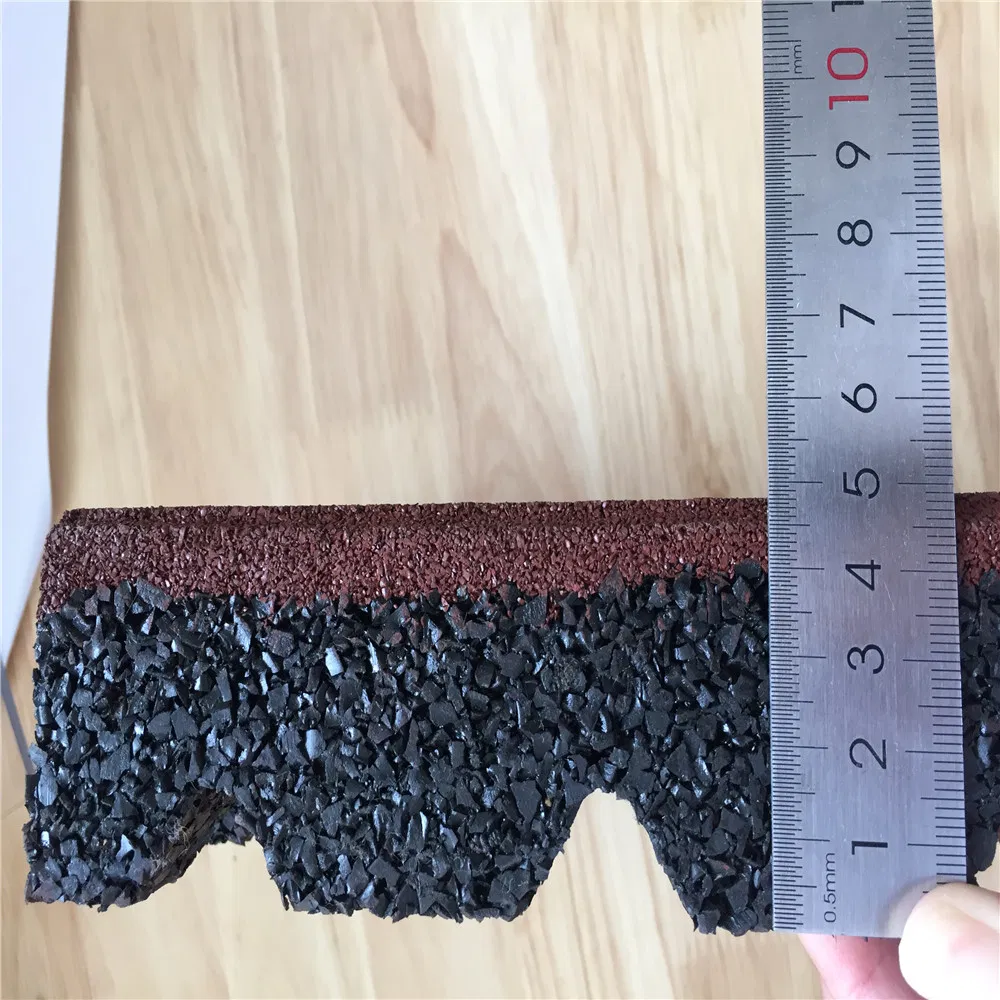 Top Red Bottom Black Popular Gym Tile