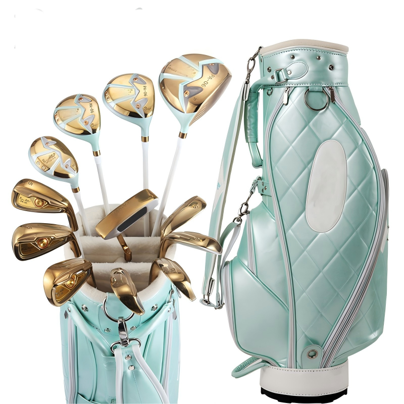 Luxurious Girlfriend Gift Factory Custom Golf Clubs Complete Set Manufacturers Wholesale Full 12pcs Golf Clubs for Women