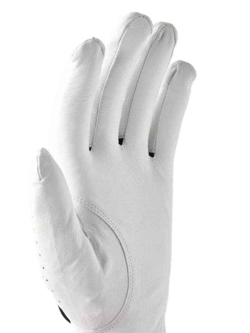 Manufactures Elastic Adjustable Custom Left Hand Cabretta PU Leather Golf Gloves for Men Women