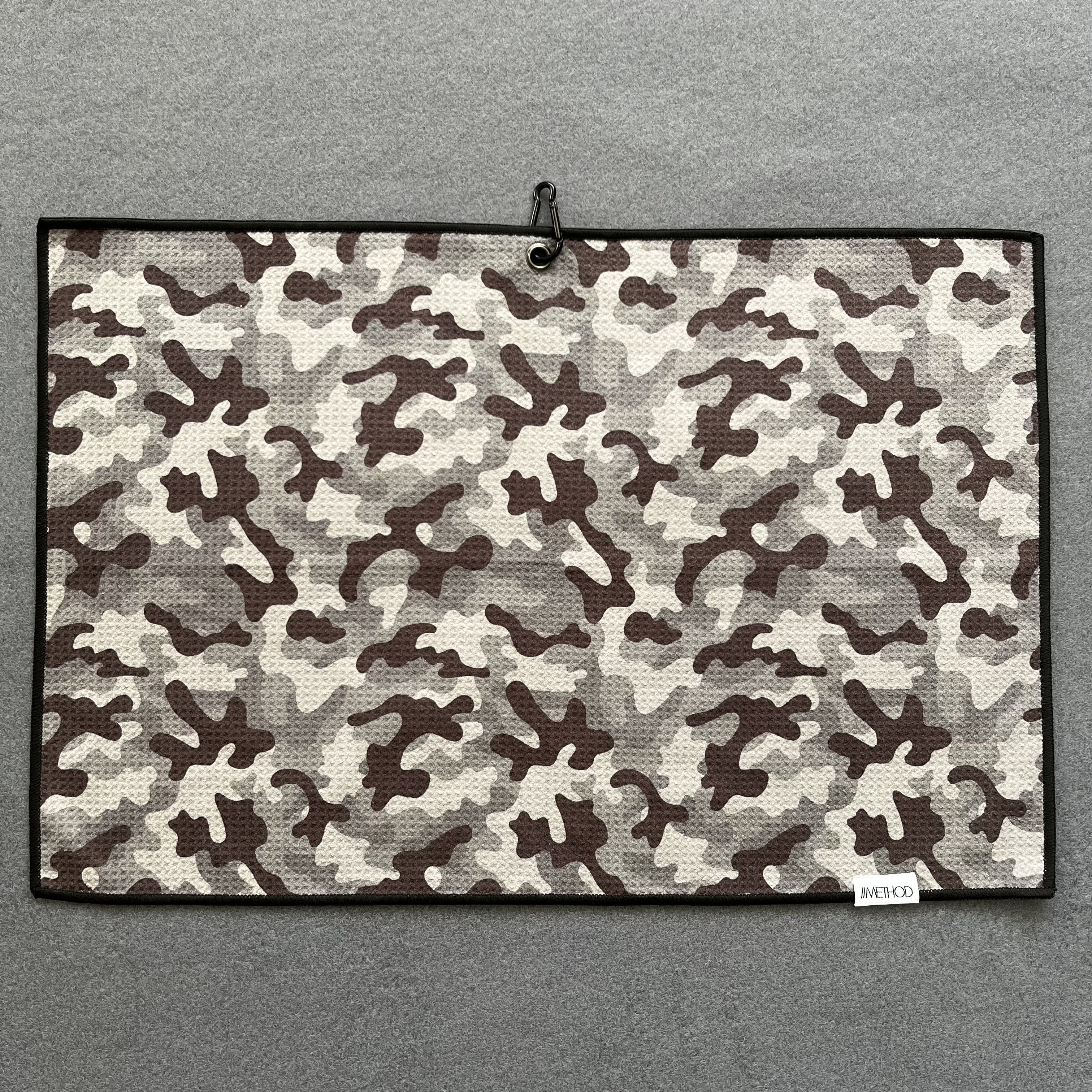 Small MOQ Custom Printed Logo High Quality Golf Towels Microfiber Waffle Golf Towel With Hook