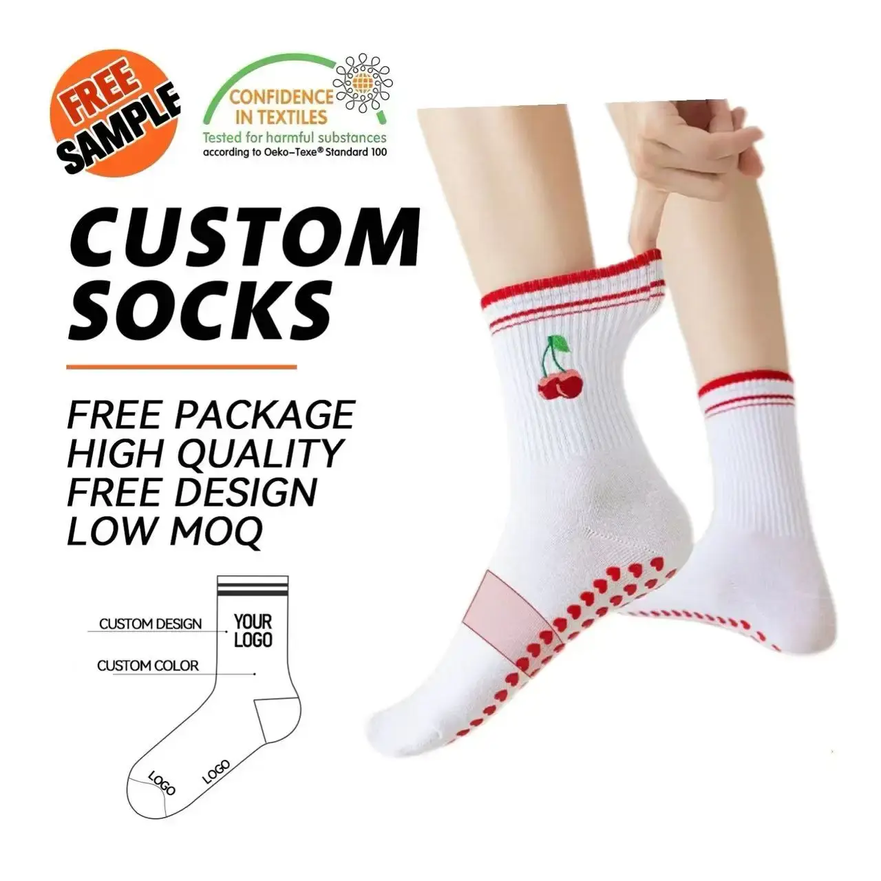 China Cmax Breathable Crew Socks White Athletic Socks Sport Gym Crew Socks Casual Knitted for Men Women Adults Supplier, Suppliers