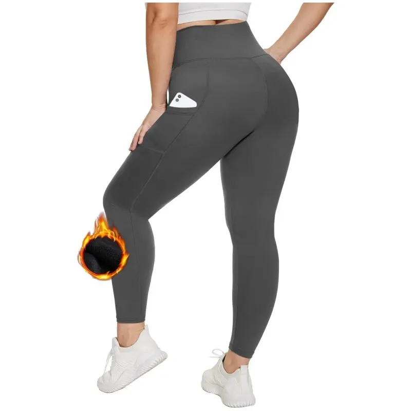 China Women Fleece Lined leggings Manufacturers, Factory