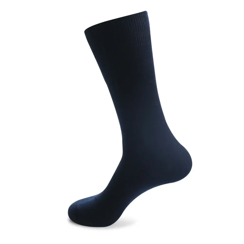 Wholesale European American Men's Anti-Odor Long Cotton Socks Autumn Winter Knitted Stockings Combed Cotton Cuff for Amazon AliExpress Manufacturer, Factory