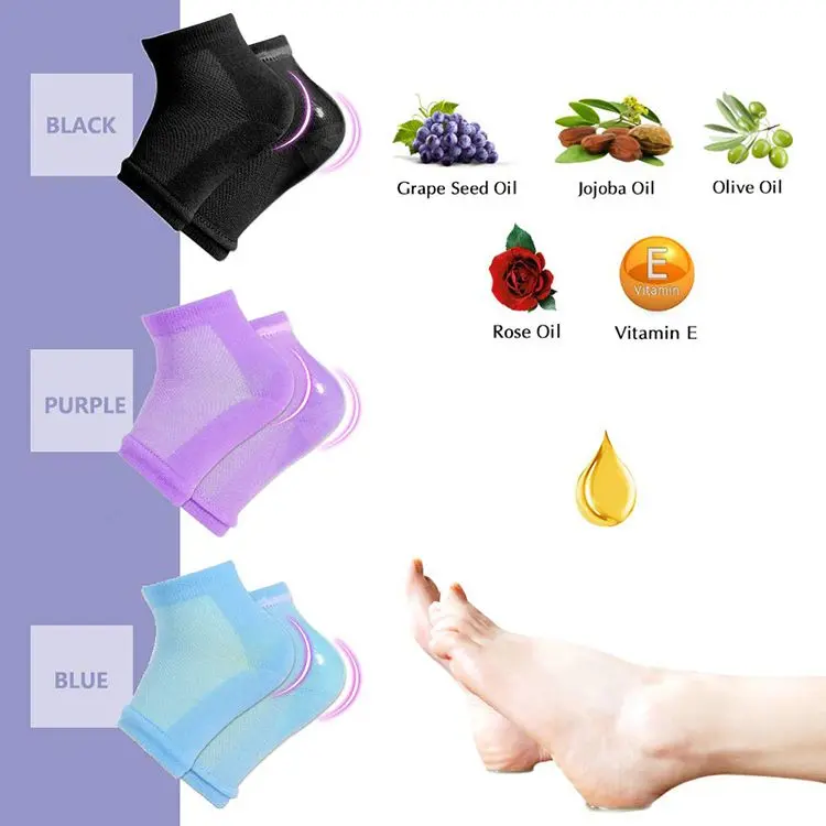 China Gel Socks Soft Moisturizing Gel Socks Suppliers, Factory