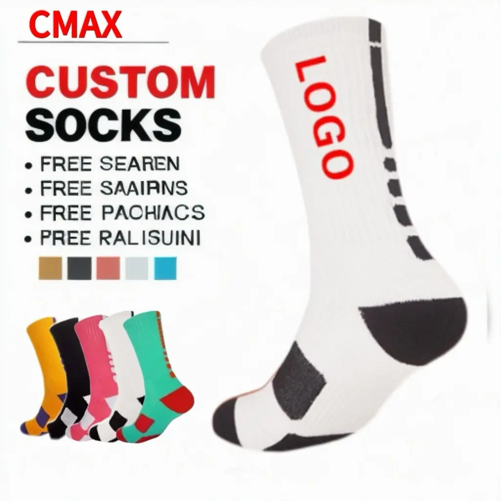 Wholesale Custom sport hot sale terry high quality cushioned sport socks Manufacturer, Factory