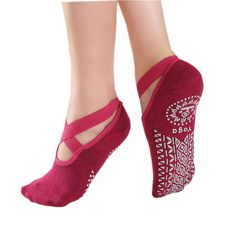 Wholesale Non-slip Yoga Pilates Socks for Barre Ballet Barefoot Workout Hospital Manufacturer, Manufacturers