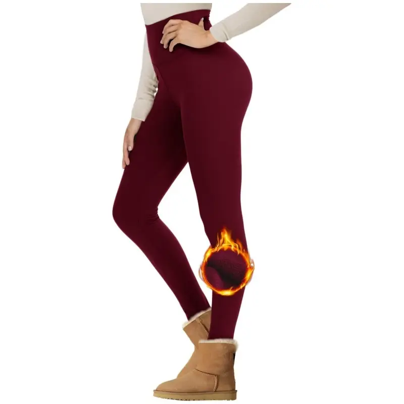 Wholesale Thermal Winter Warm colorful fleece Yoga Pants Supplier, Suppliers