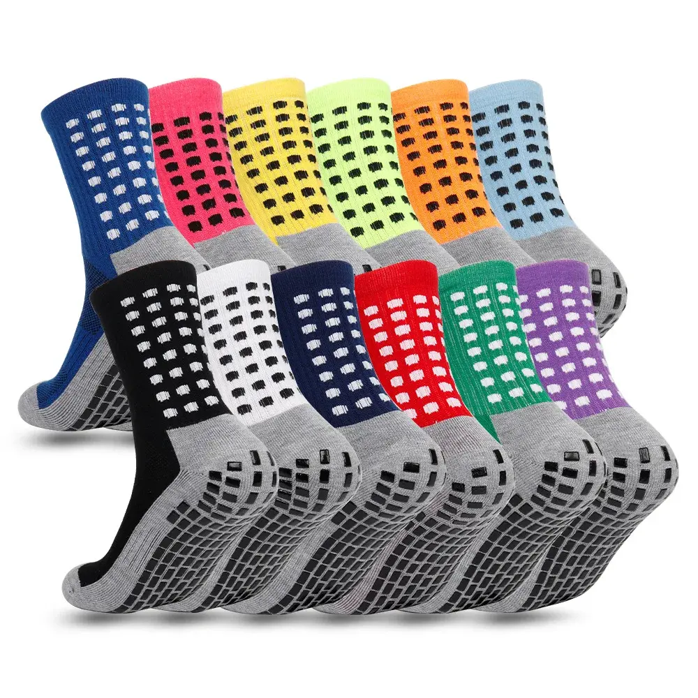China Mid-Calf Anti-Slip Training Football Socks for Men Thickened Towel Sole with Shock-Absorbing Feature Direct Supply Manufacturer Supplier, Factories