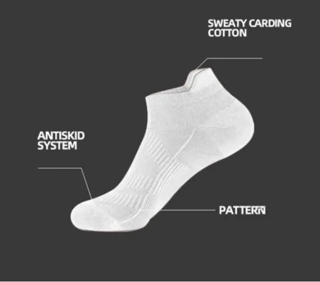 Ankle sport socks detail