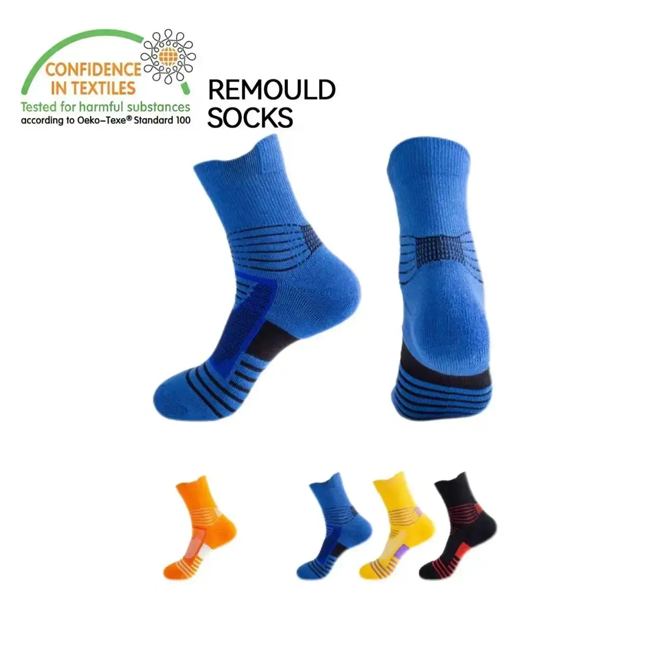China Cheap Price High Quality OEM Print Custom logo Sport Sock Logo Custom Embroidered Crew Socks Manufacturer, Factories