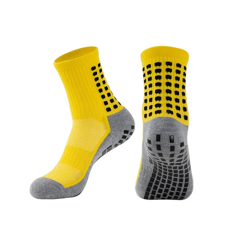 China Mid-Calf Anti-Slip Training Football Socks for Men Thickened Towel Sole with Shock-Absorbing Feature Direct Supply Manufacturer Supplier, Factories