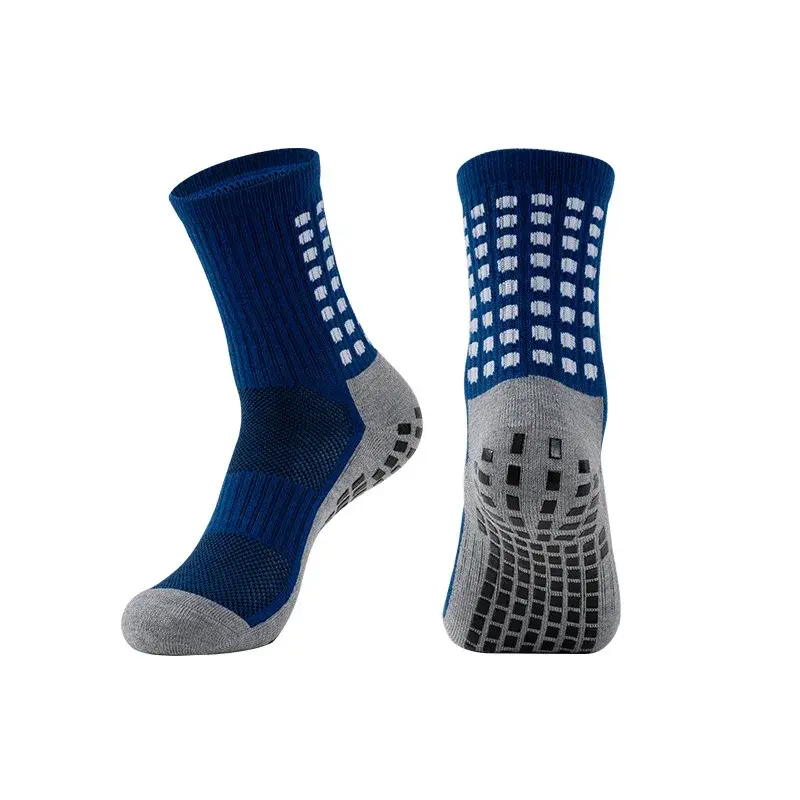 China Mid-Calf Anti-Slip Training Football Socks for Men Thickened Towel Sole with Shock-Absorbing Feature Direct Supply Manufacturer Supplier, Factories