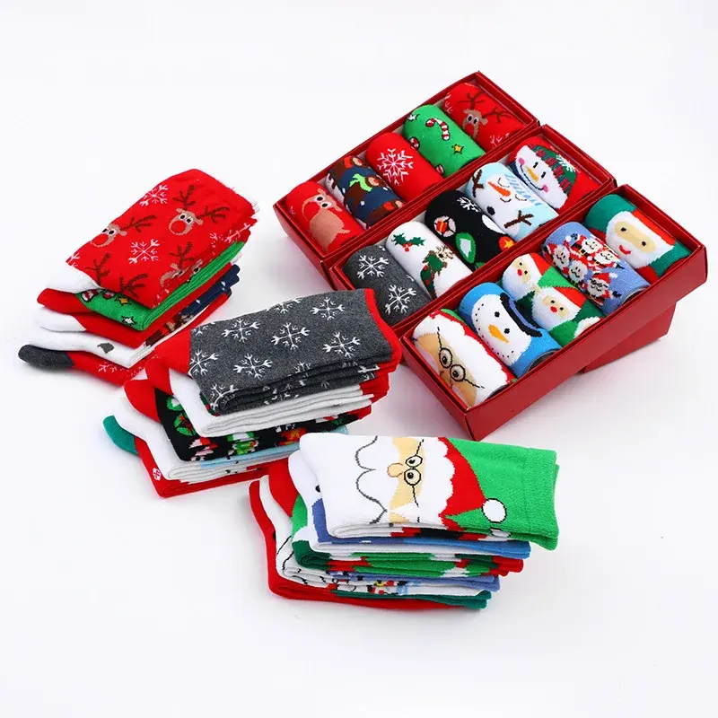 China Funny Christmas Socks Holiday Colorful Socks Christmas Gifts Box Socks Factory, Factories