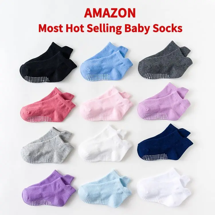 Wholesale Non Slip Anti Skid Toddlers socks for Baby Infants Toddlers Kids Boys Girls Manufacturer, Factory