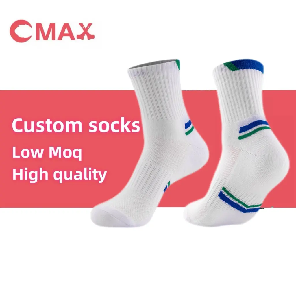 Wholesale Custom sport hot sale terry high quality cushioned sport socks Manufacturer, Factory