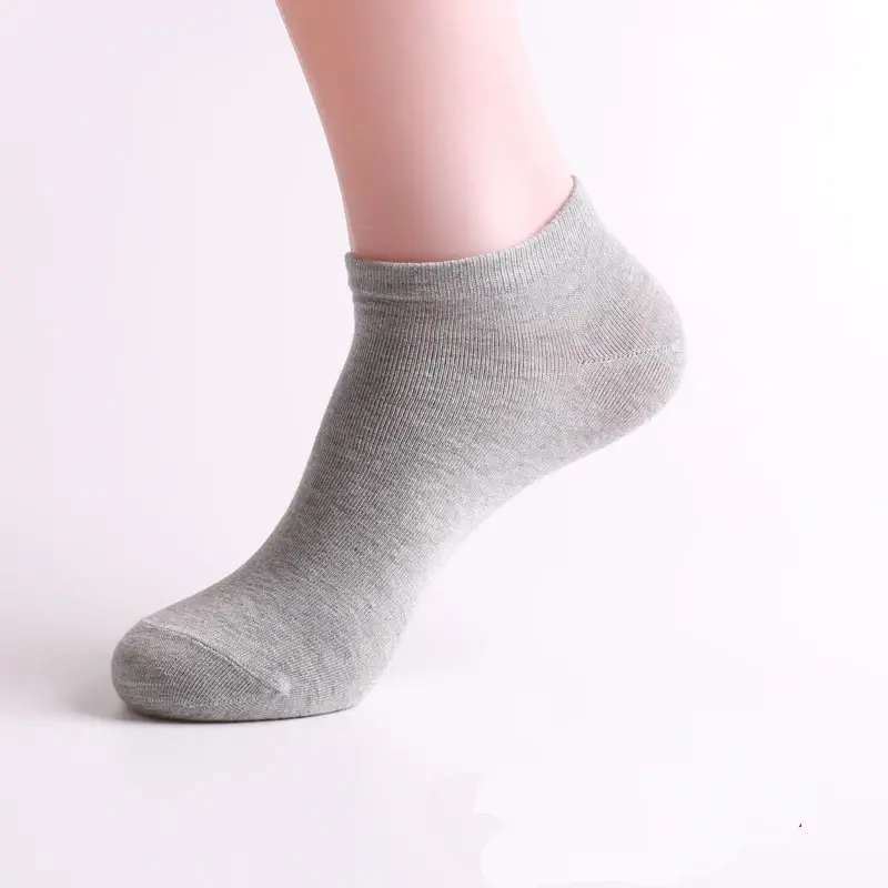 China Cmax Customized Cotton Short Ankle Socks Breathable Fashion Solid Casual Sport Gym Running Socks Male Supplier, Factory