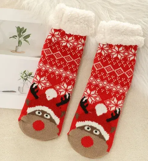 Wholesale Cmax Winter Thick Sock for Women Soft and Warm Sock for Christmas Floor Sock Home Sock Indoor 3D Decorations Manufacturers, Factories