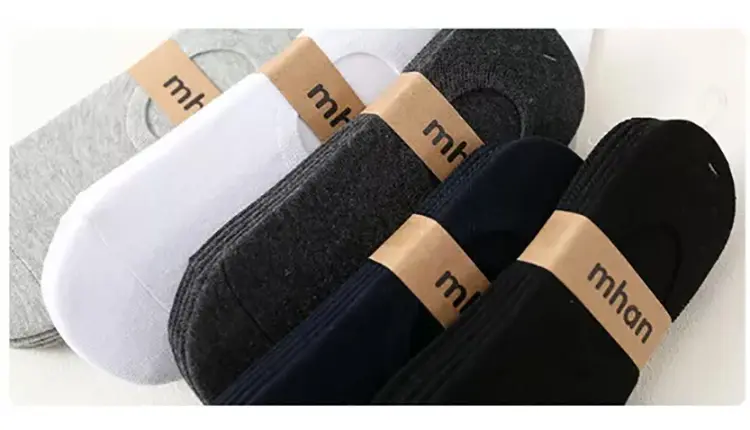 Invisible socks packaging