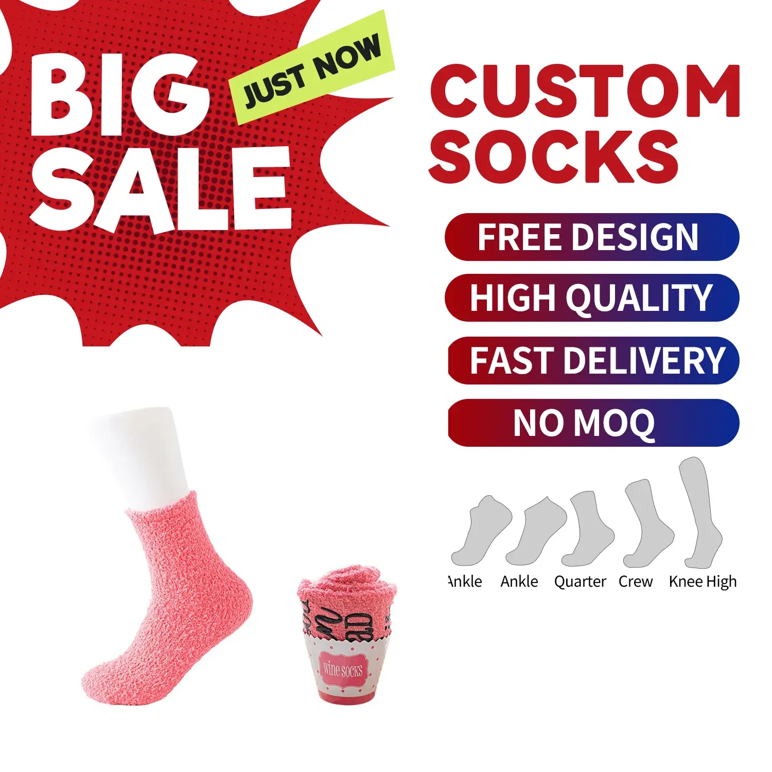 China Women Pink Coral Velvet Cake Socks Cake Packaging Mid-Tube Anti-Slip Cake Gift Socks Supplier, Suppliers