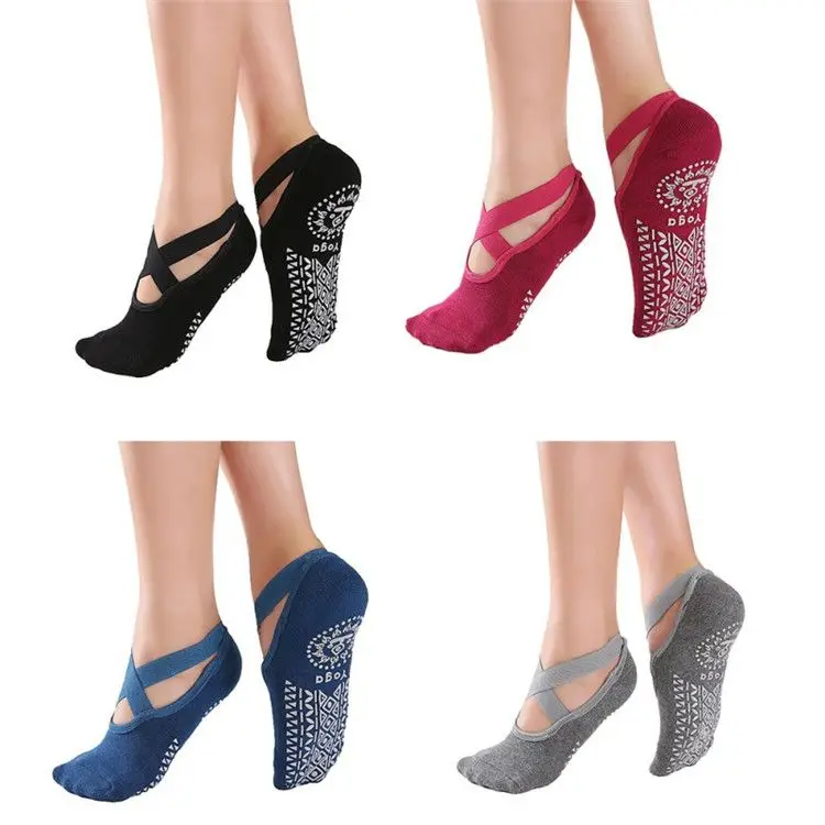 Wholesale Non-slip Yoga Pilates Socks for Barre Ballet Barefoot Workout Hospital Manufacturer, Manufacturers
