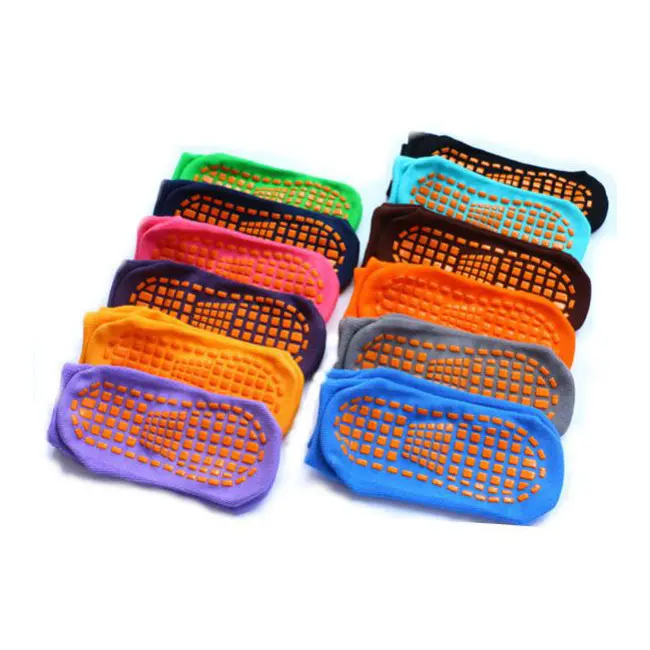 China Non Slip trampoline Socks for Yoga Pilates Barre Home Manufacturer, Factories