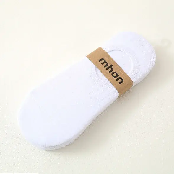 Wholesale CMAX LOW MOQ Men Cotton No Show Invisible Sock Non slip Low Cut Calcetines Chaussette Suppliers, Factory
