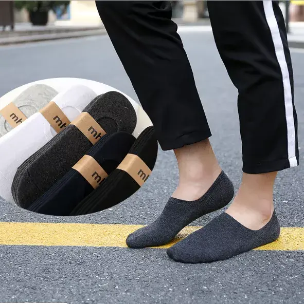 China No Show Socks Women Low Socks Non Slip Flat Boat Socks Suppliers, Factory