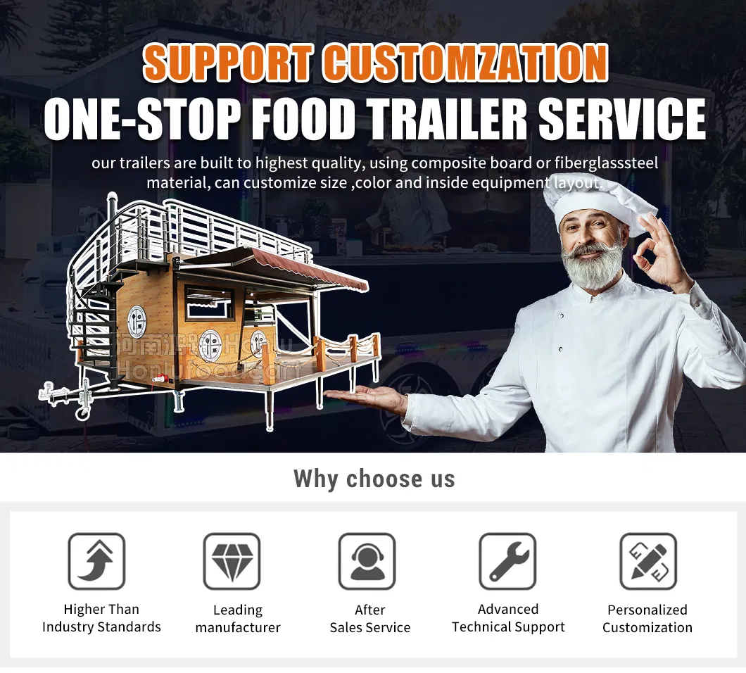 Double Decker Food Trailer