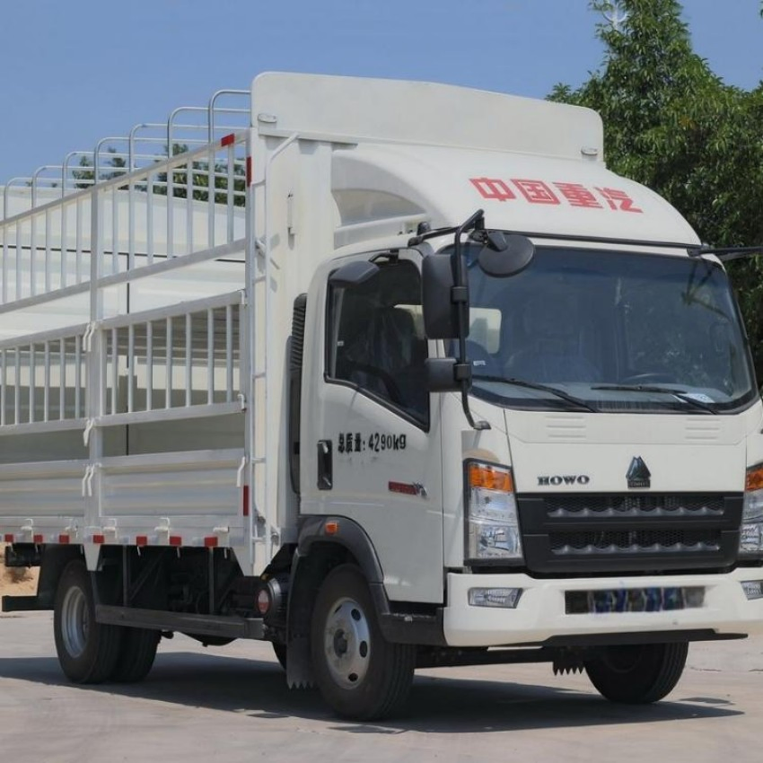 Sinotruk HOWO 4X2 Light Truck Diesel Engine City Distribution Affordable Reliable Commercial Delivery Truck Chassis/Stake/Van/Insulated/Refrigerated Modifiable