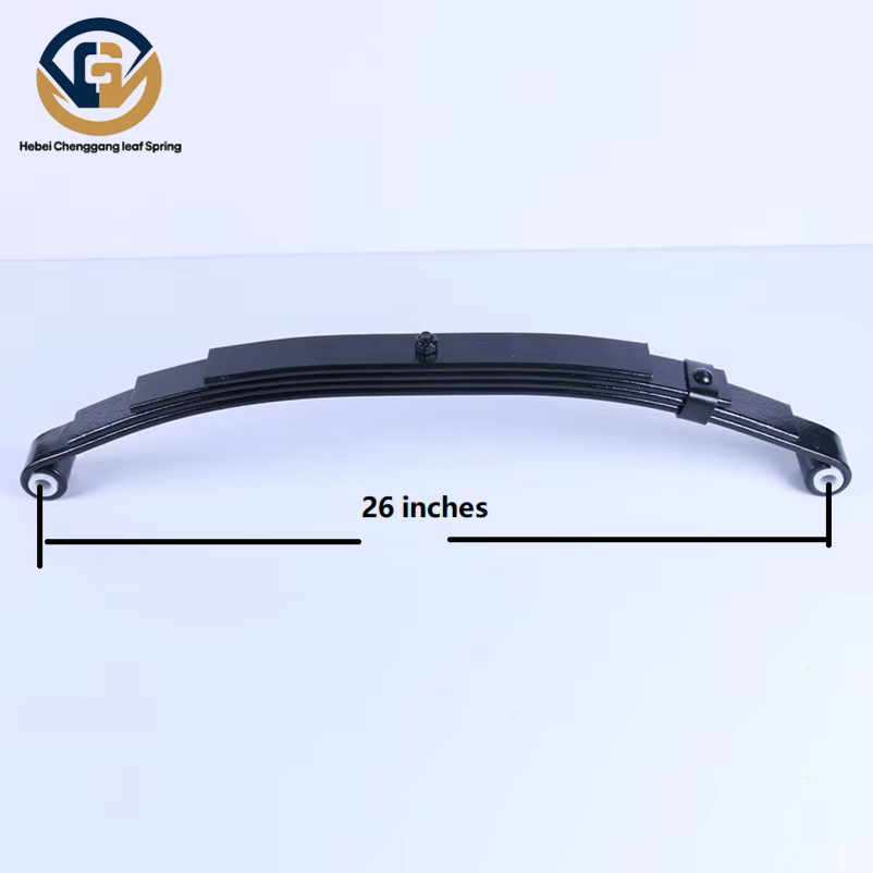 China Factory Price Heavy Duty Truck Resistant Parabolic Leaf Spring with Easy Installation Feature for Camper/Caravan/Farm/Trailer/Agricultural Vehicle