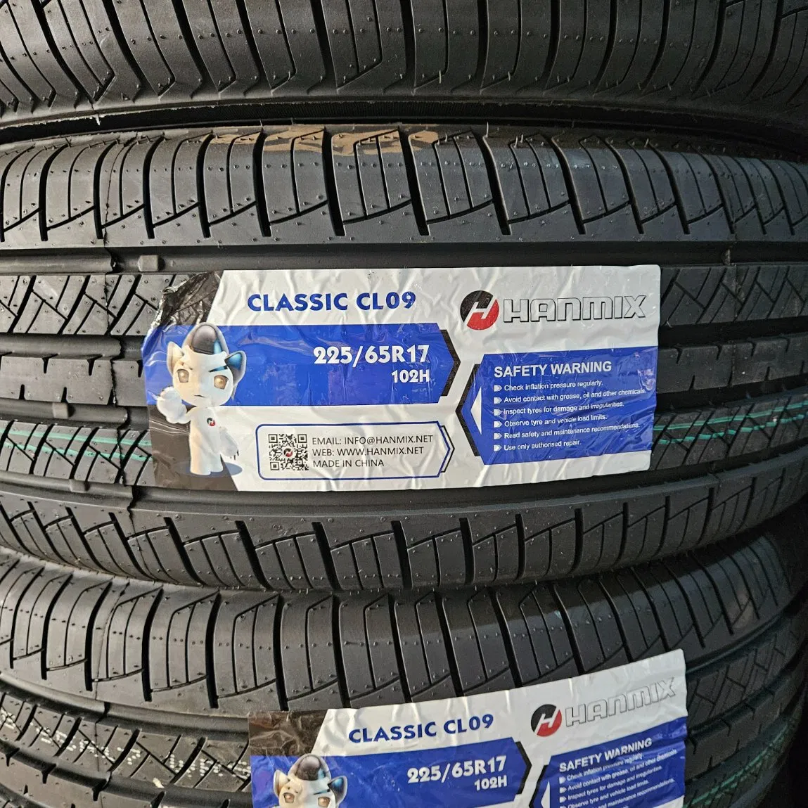 Hanmix Chinese Rubber Tubeless PCR SUV Radial Neumaticos Gcc R16 R17 R18 R19 Truck Four Wheeler All Season Tires Pneus De Voiture Passenger Car Tyre Llantas