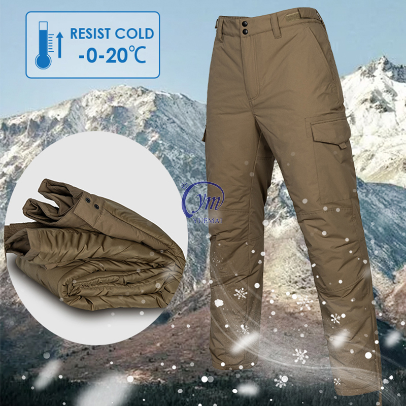 Hiking Winter Warm Waterproof Jacket Pant Outdoor Uniform Tactical Jacket for Men