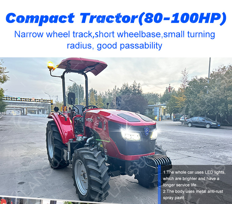 Buy Cheap Chinese Made in China Price De Agriculture Tractores Agricultural Mini 4X4 Small 4WD Farming Compact Yto Farm Four Wheel Tractor