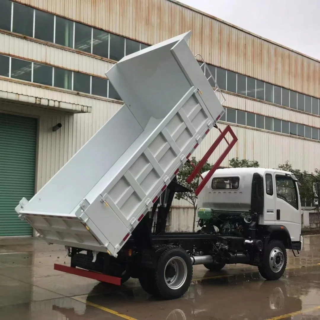 Sinotruk HOWO Homan of 4X2 4X4 6X6 All Wheel Drive Mini Flatbed Stakeheavy Duty Light Diesel Tipper Dumper Dump Truck for Sale