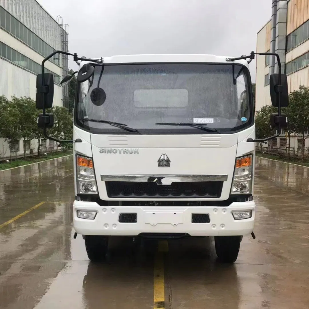 Sinotruk HOWO Homan of 4X2 4X4 6X6 All Wheel Drive Mini Flatbed Stakeheavy Duty Light Diesel Tipper Dumper Dump Truck for Sale