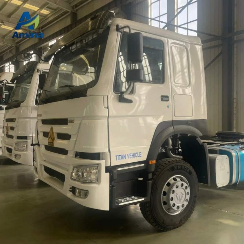 The Commercial Vehicle Sales of Second-Hand HOWO 4*2 380HP Tractors and Trucks in Nigeria