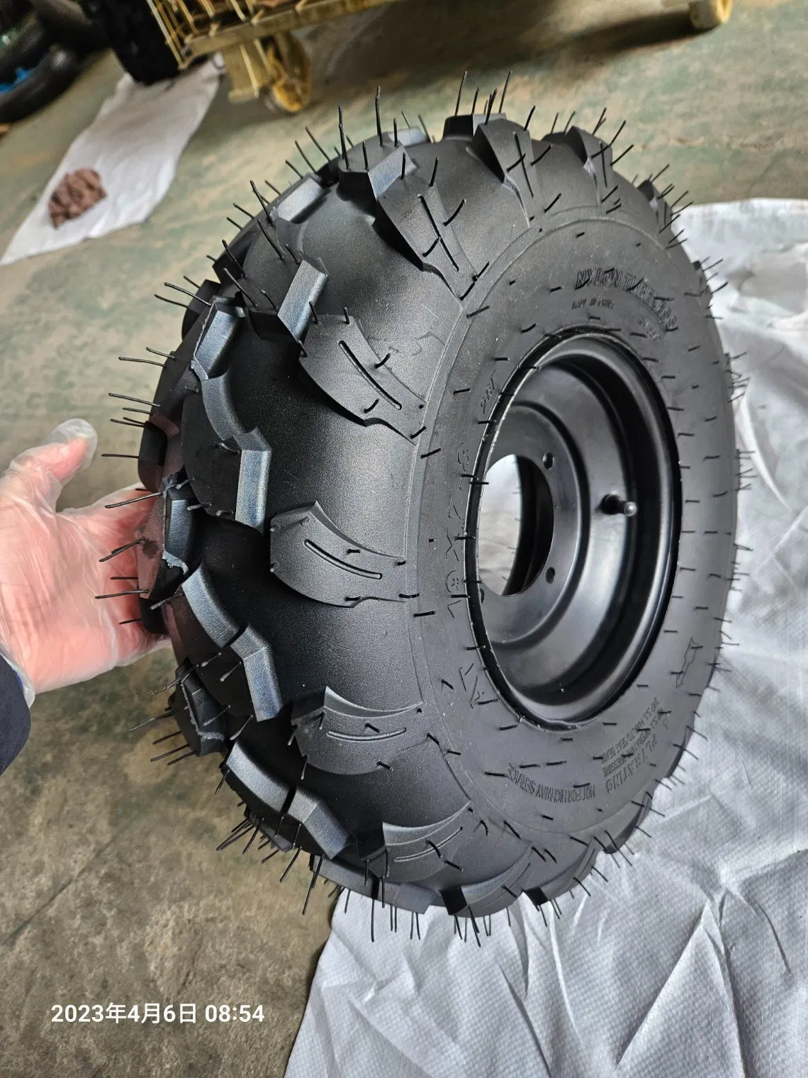 Chinese Factory Wholesale ATV Tubeless Tire/All Terrain Vehicle Tubeless Tire 19X7-8 Rubber Wheel