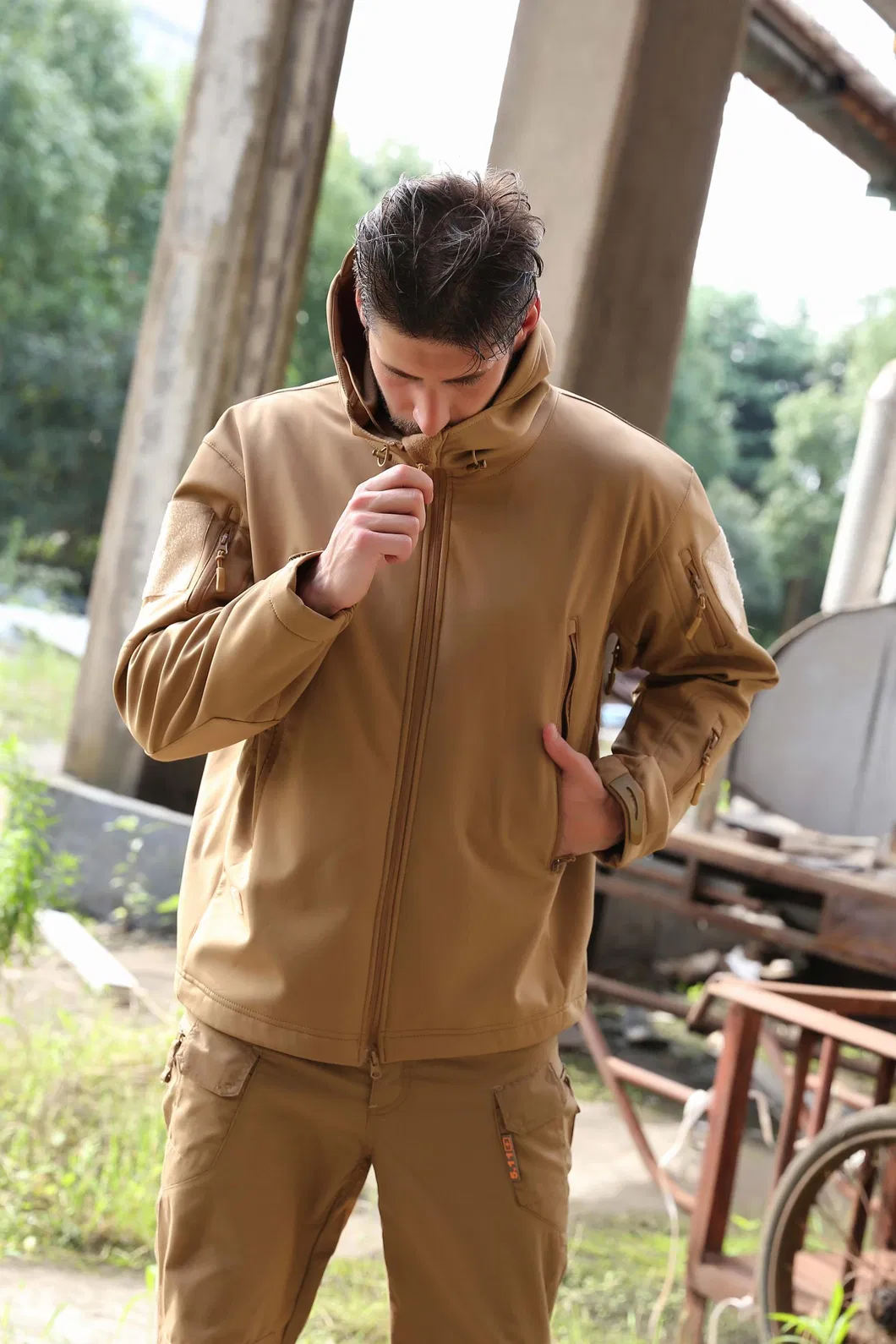 Winter Jacket Back View