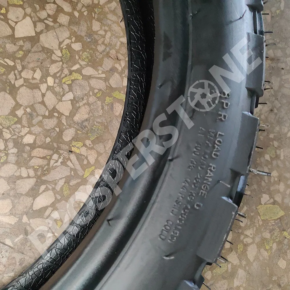 Rubber Tubeless Tyres Super Wear-Resistant Run-Flat Motorcycle Tires/Tyres 4.60-17